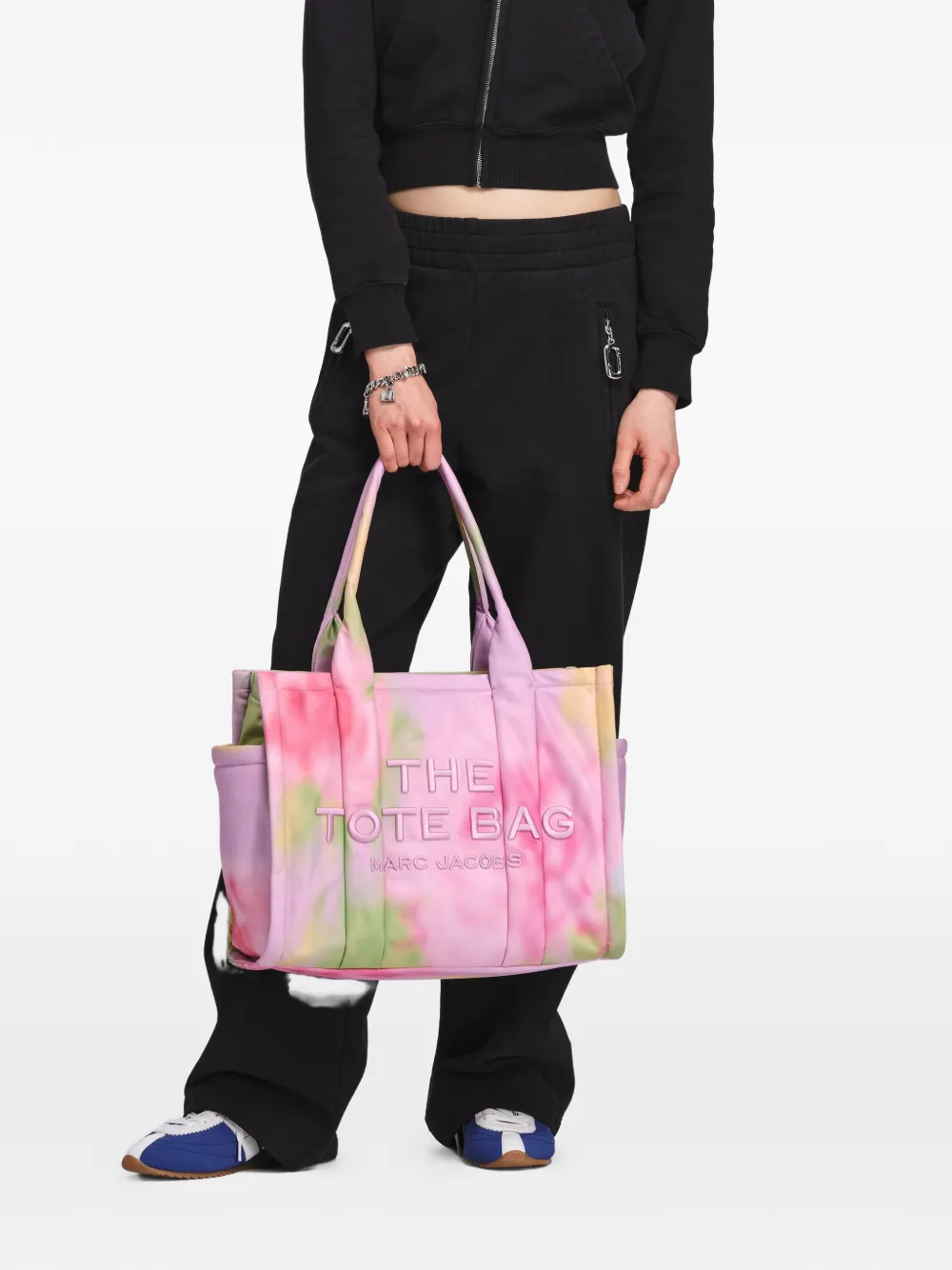 Marc Jacobs Grote shopper met bloemenprint Roze