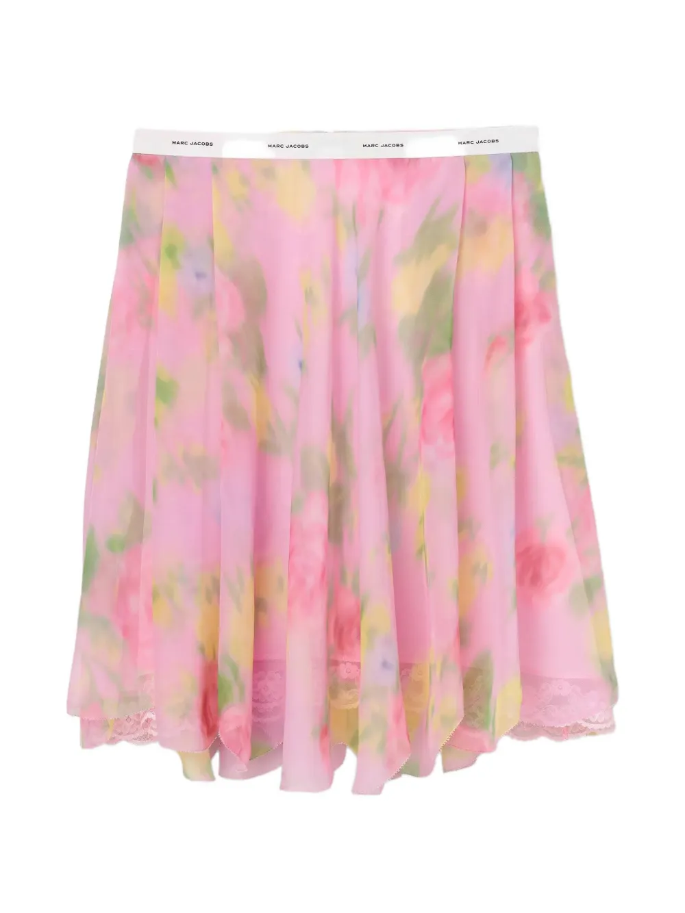 Marc Jacobs Mini-rok met bloemenprint Roze