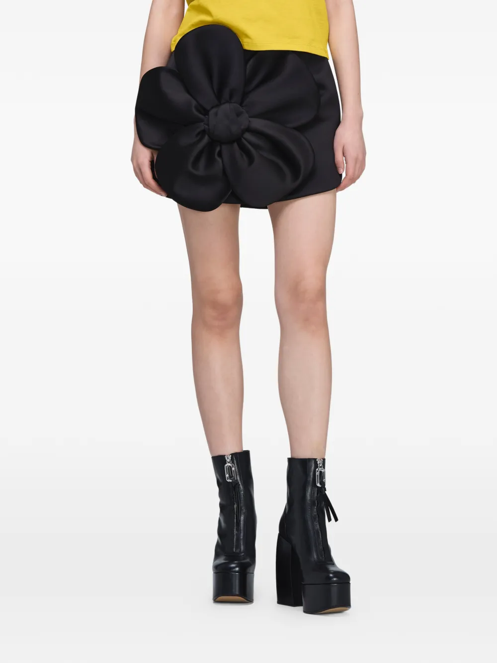 Marc Jacobs Mini-rok met madeliefjesapplicatie Zwart