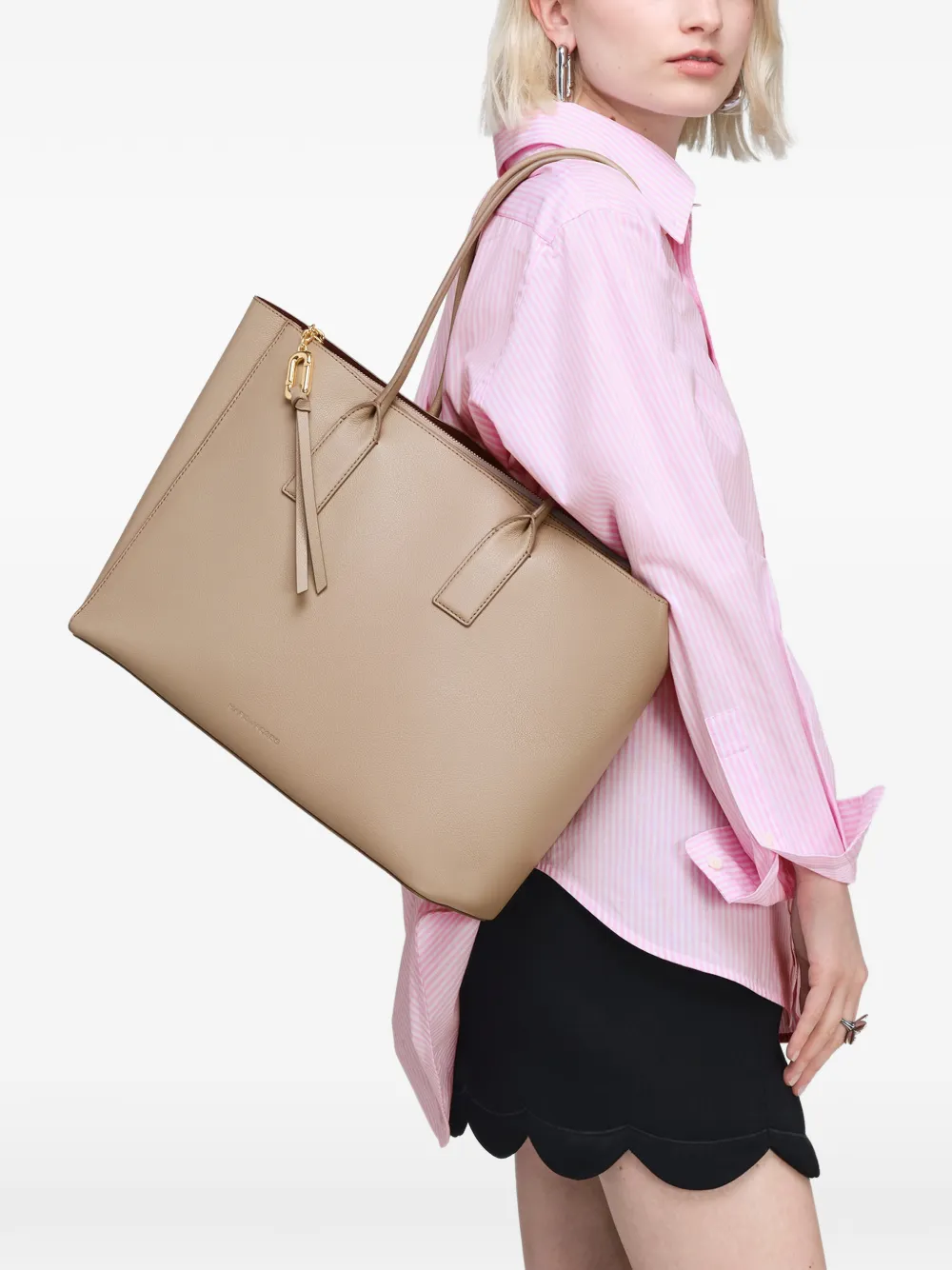 Marc Jacobs The Pop J Marc shopper Beige
