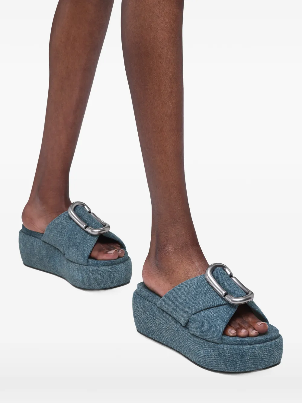 Marc Jacobs Pop J Marc platform sandals Blauw