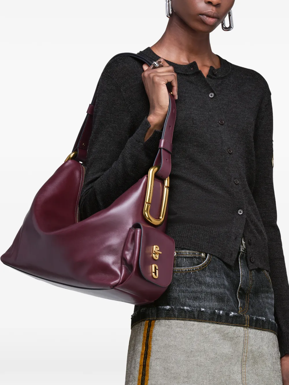 Marc Jacobs Grote Scene schoudertas Rood
