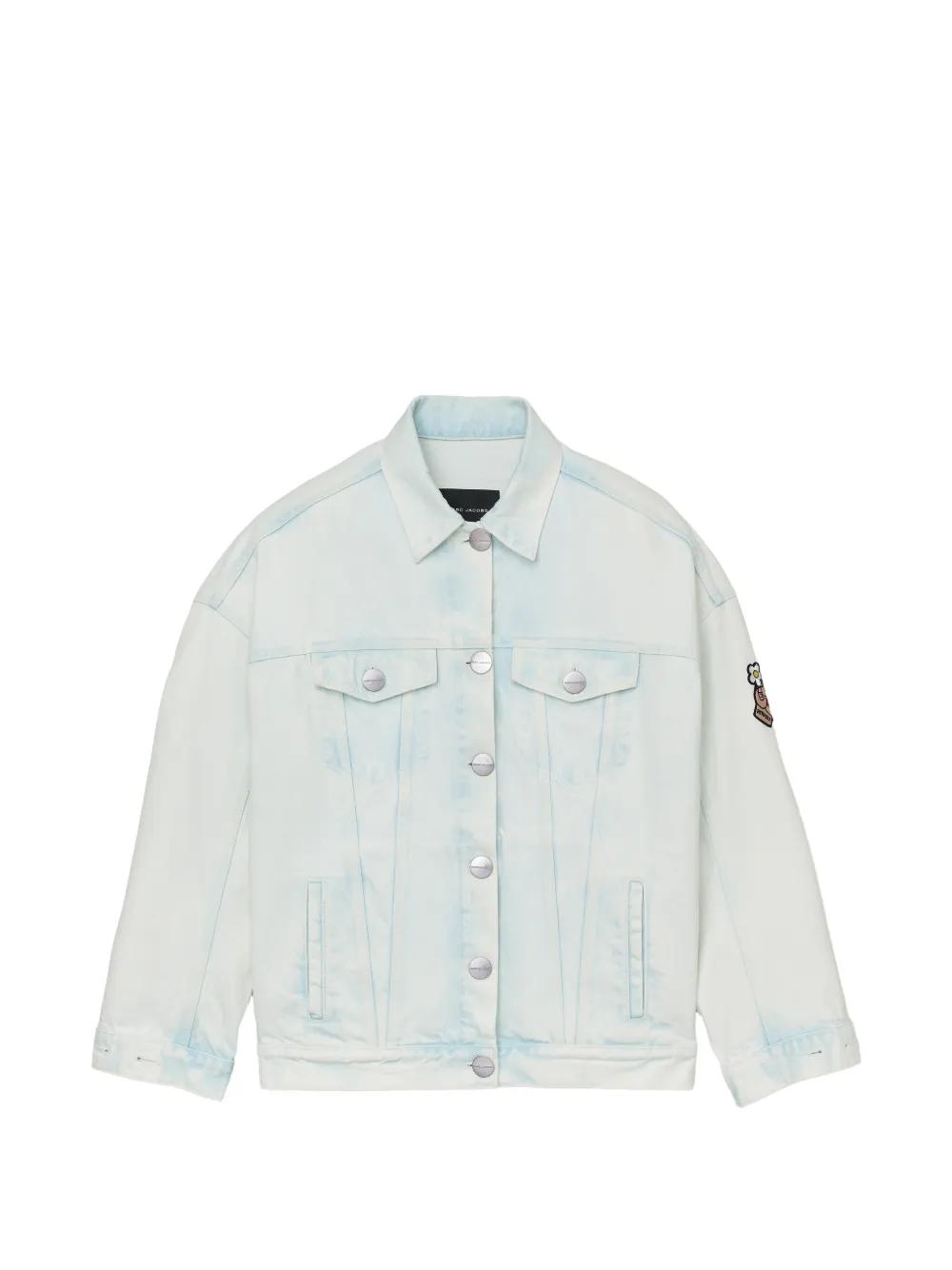 Marc Jacobs logo-patch denim jacket - Blu