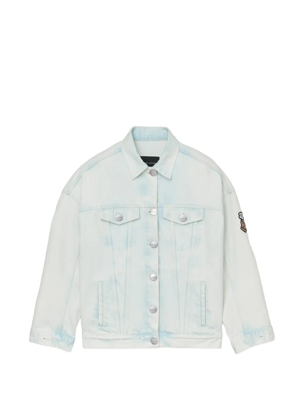 Marc Jacobs logo-patch denim jacket - Blau