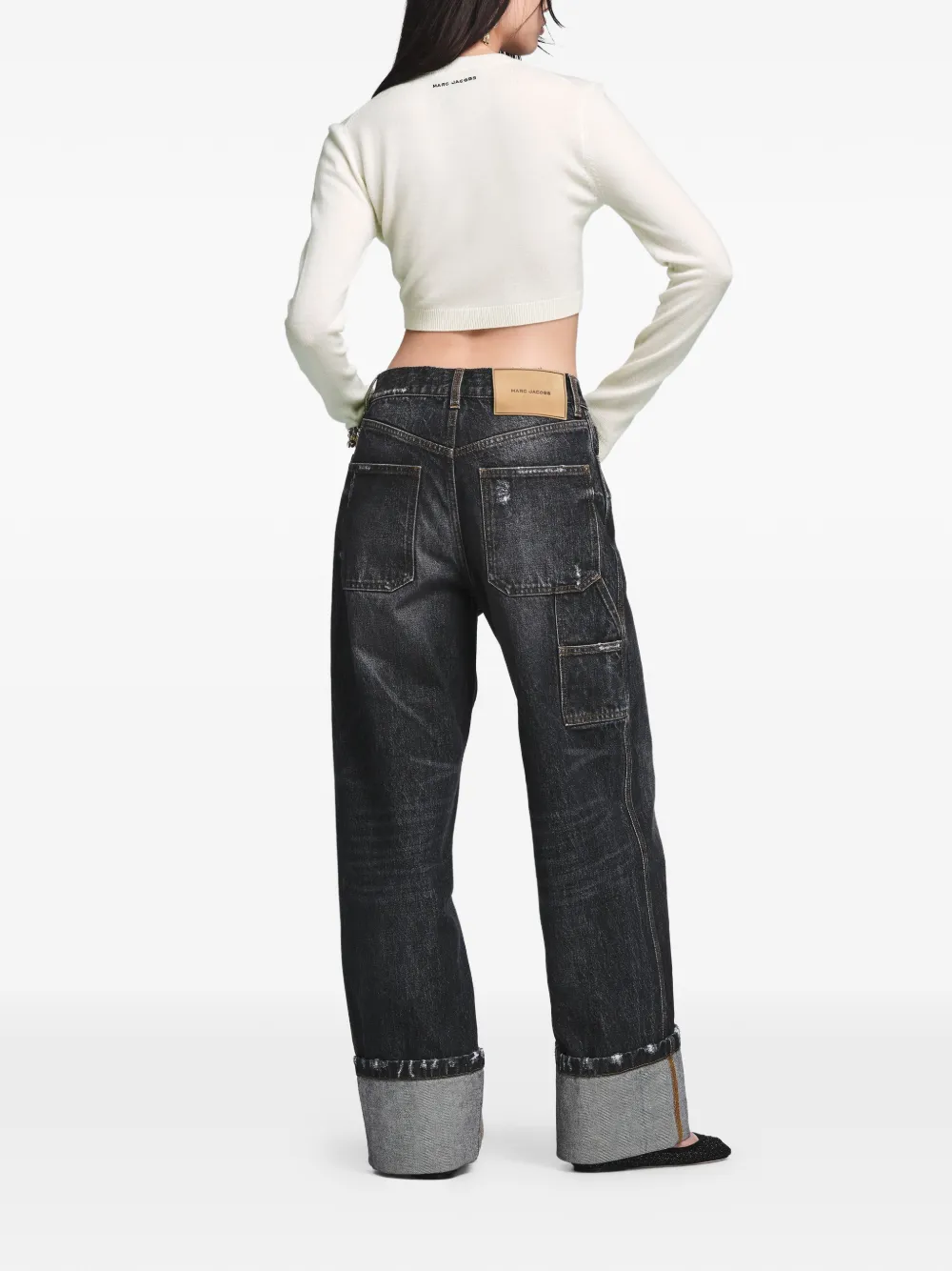  Marc Jacobs Tattoo-embroidered Jumper - Blanc 