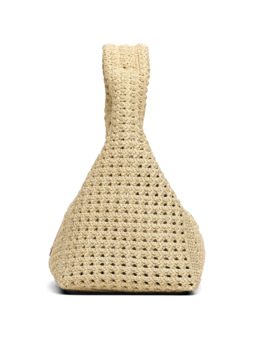 Marc Jacobs The Crochet mini-tas Beige