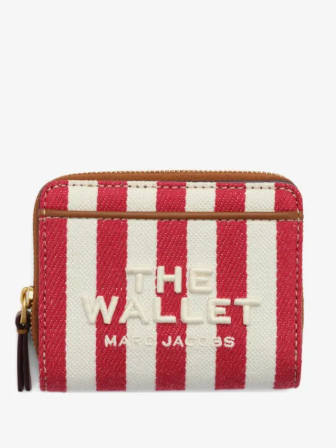 Marc Jacobs stripe-print wallet