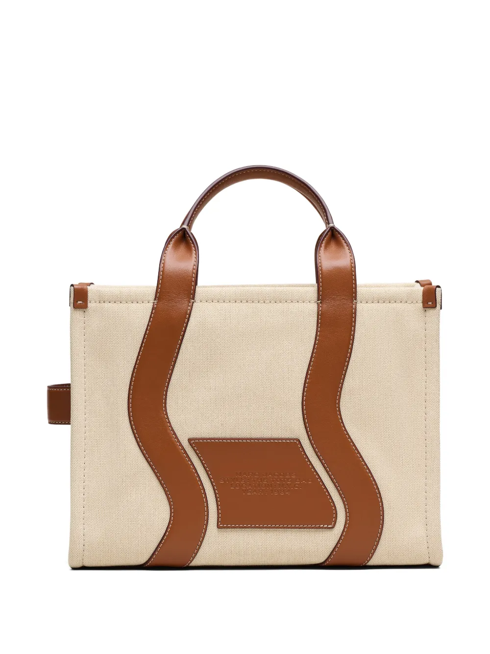 Marc Jacobs Medium The Wavy canvas shopper Beige
