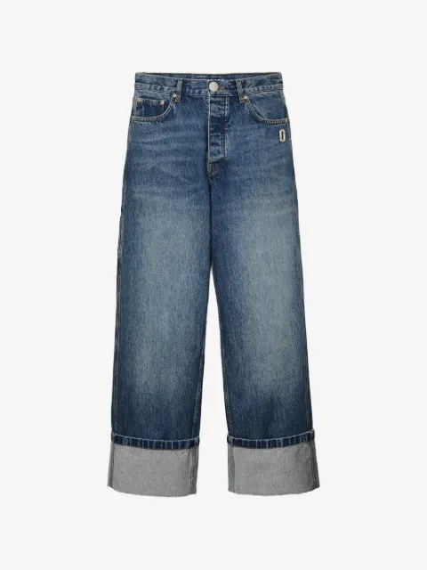 Marc Jacobs jeans con apliques del logo
