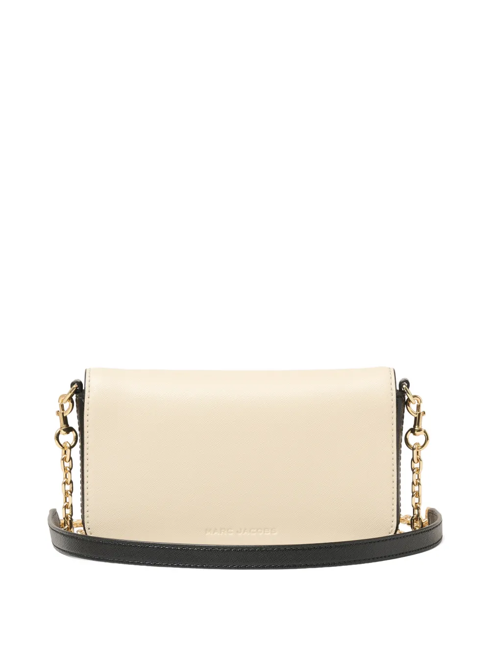 Marc Jacobs The Snapshot J-Marc portemonnee met ketting Beige
