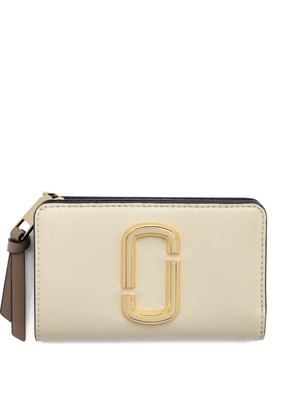Marc Jacobs The Snapshot J-Marc logo-plaque wallet - Toni neutri