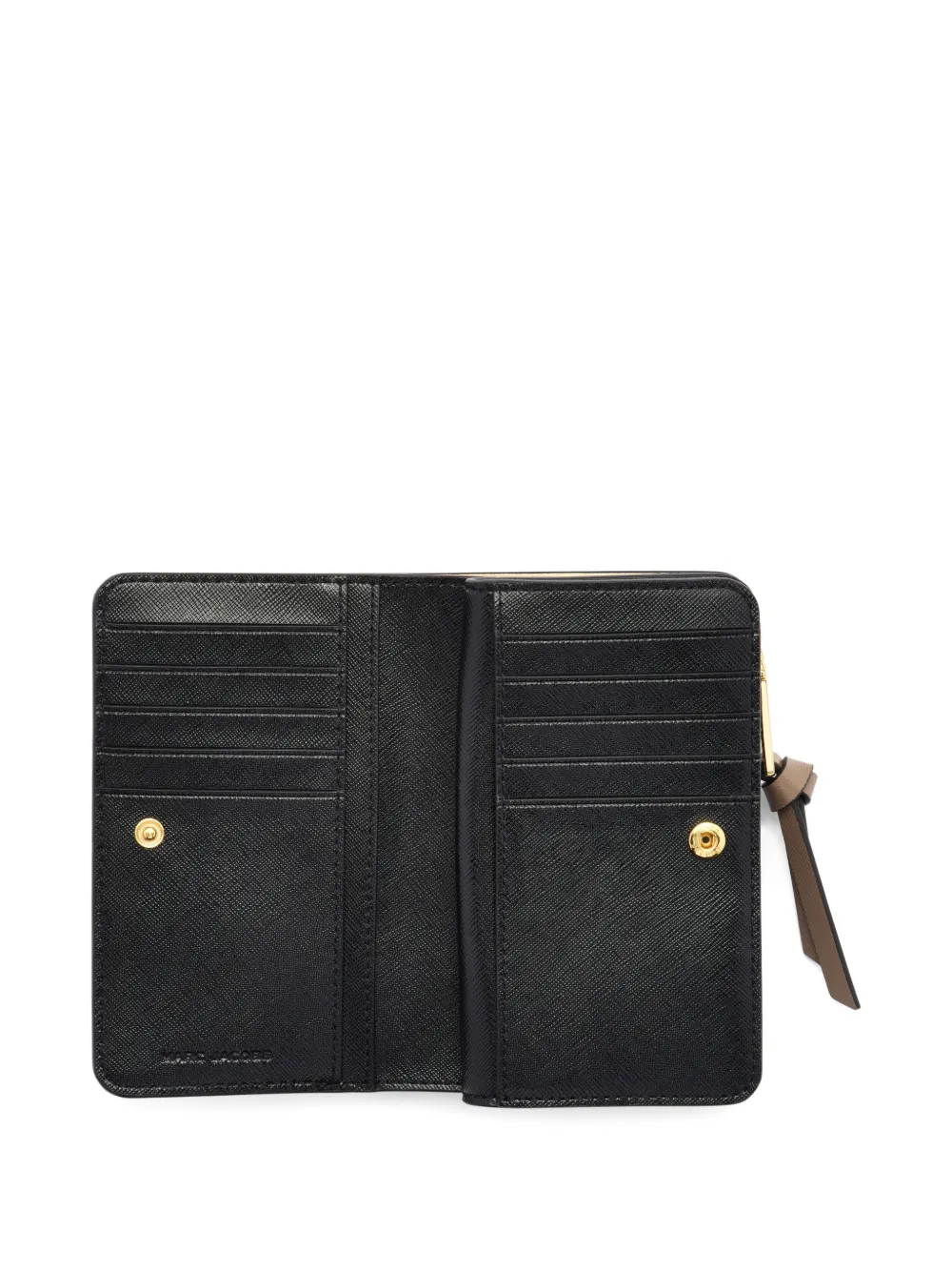 Marc Jacobs The Snapshot portemonnee met logoplakkaat Beige