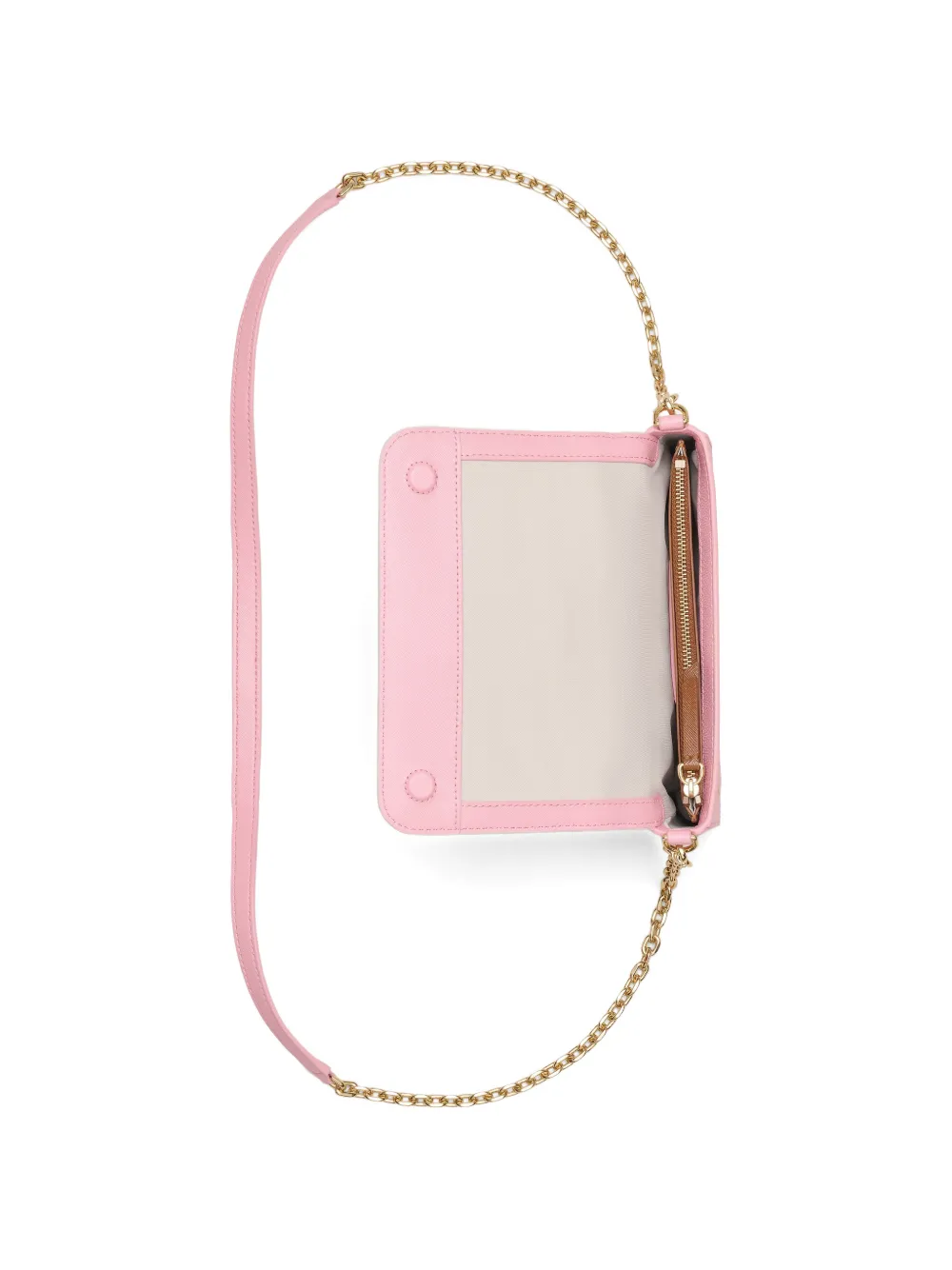 Marc Jacobs The Snapshot J-Marc portemonnee met ketting Roze