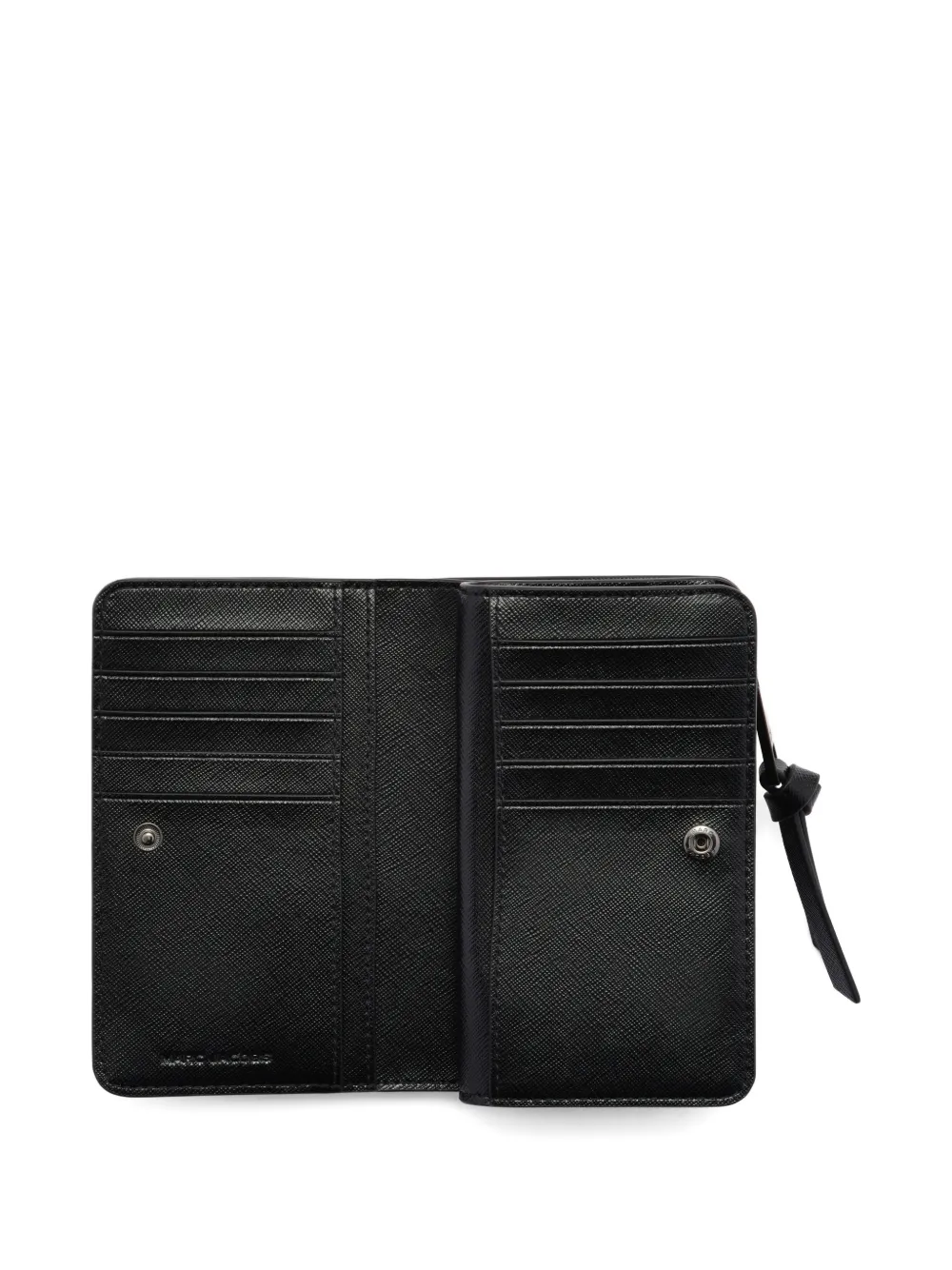 Marc Jacobs The Snapshot J-Marc compacte portemonnee Zwart