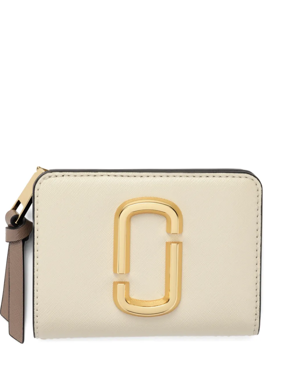 Marc Jacobs The Snapshot J-Marc saffiano leather wallet - Toni neutri