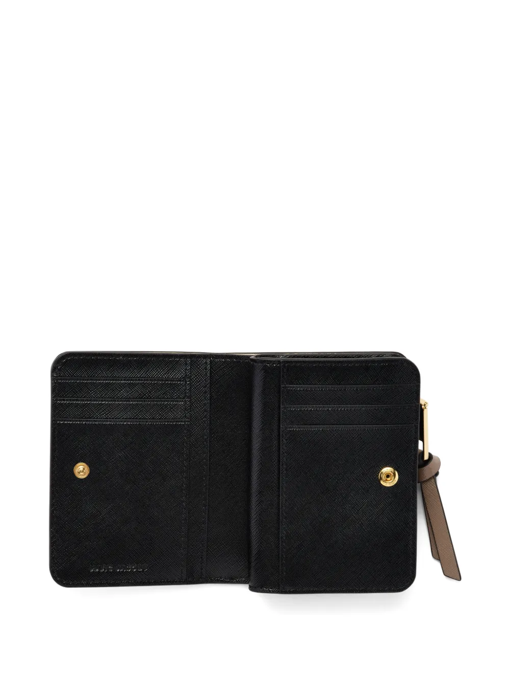 Marc Jacobs The Snapshot J-Marc saffiano leren portemonnee Beige