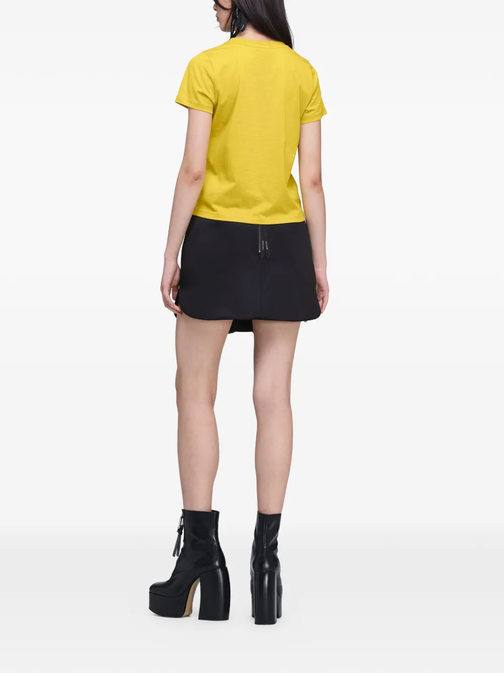 Marc Jacobs T-shirt met logoprint Geel