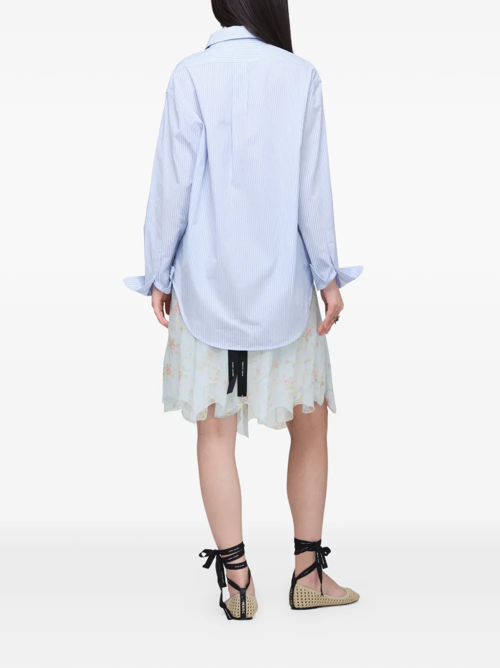 Marc Jacobs Gestreept overhemd Blauw