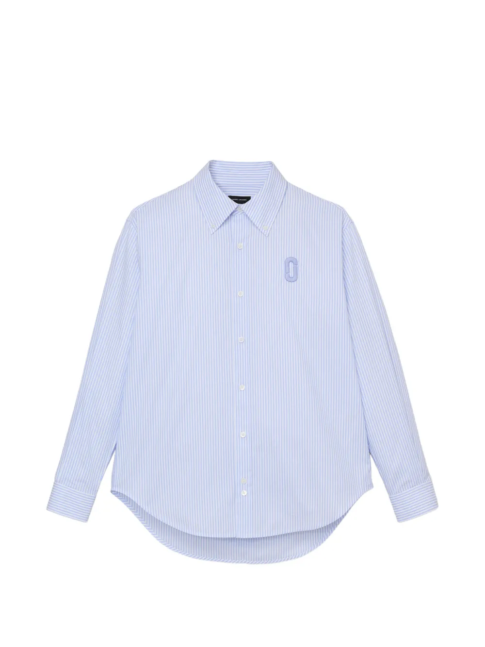 Marc Jacobs striped poplin shirt - Blu