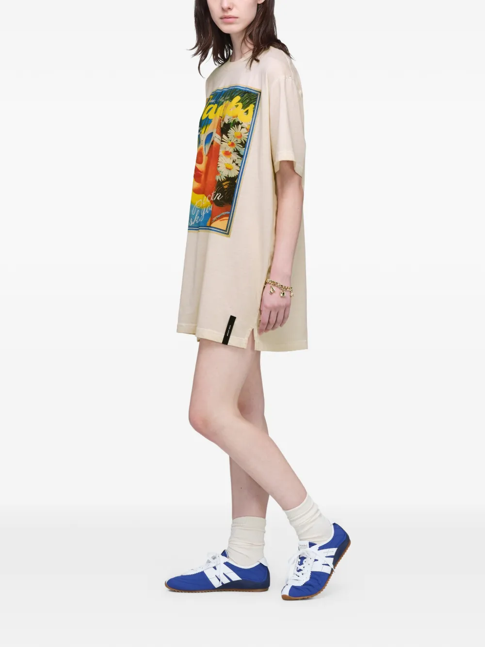Marc Jacobs Sun Poster T-shirt Wit