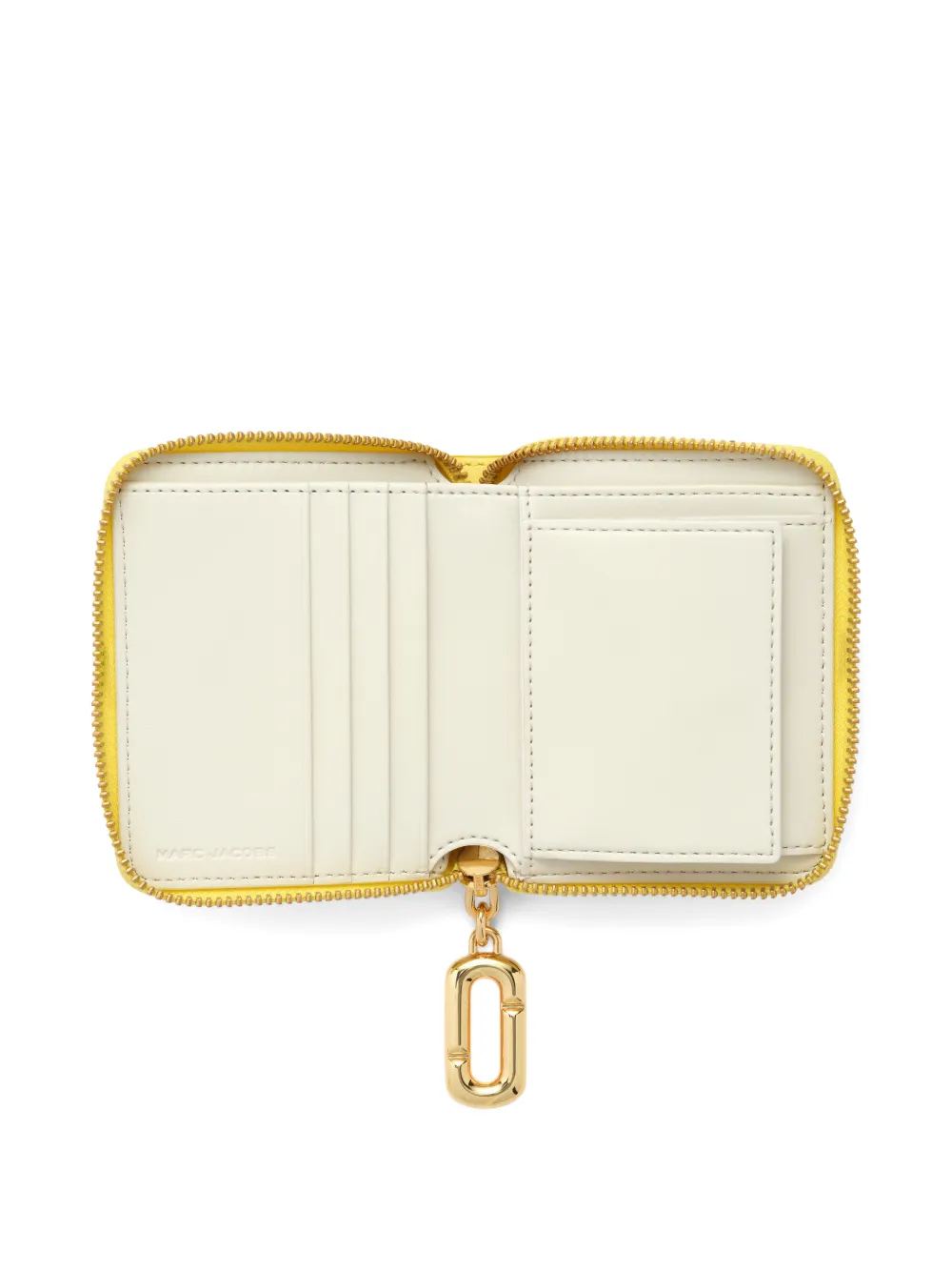 Marc Jacobs The Pop J-Marc portemonnee Geel