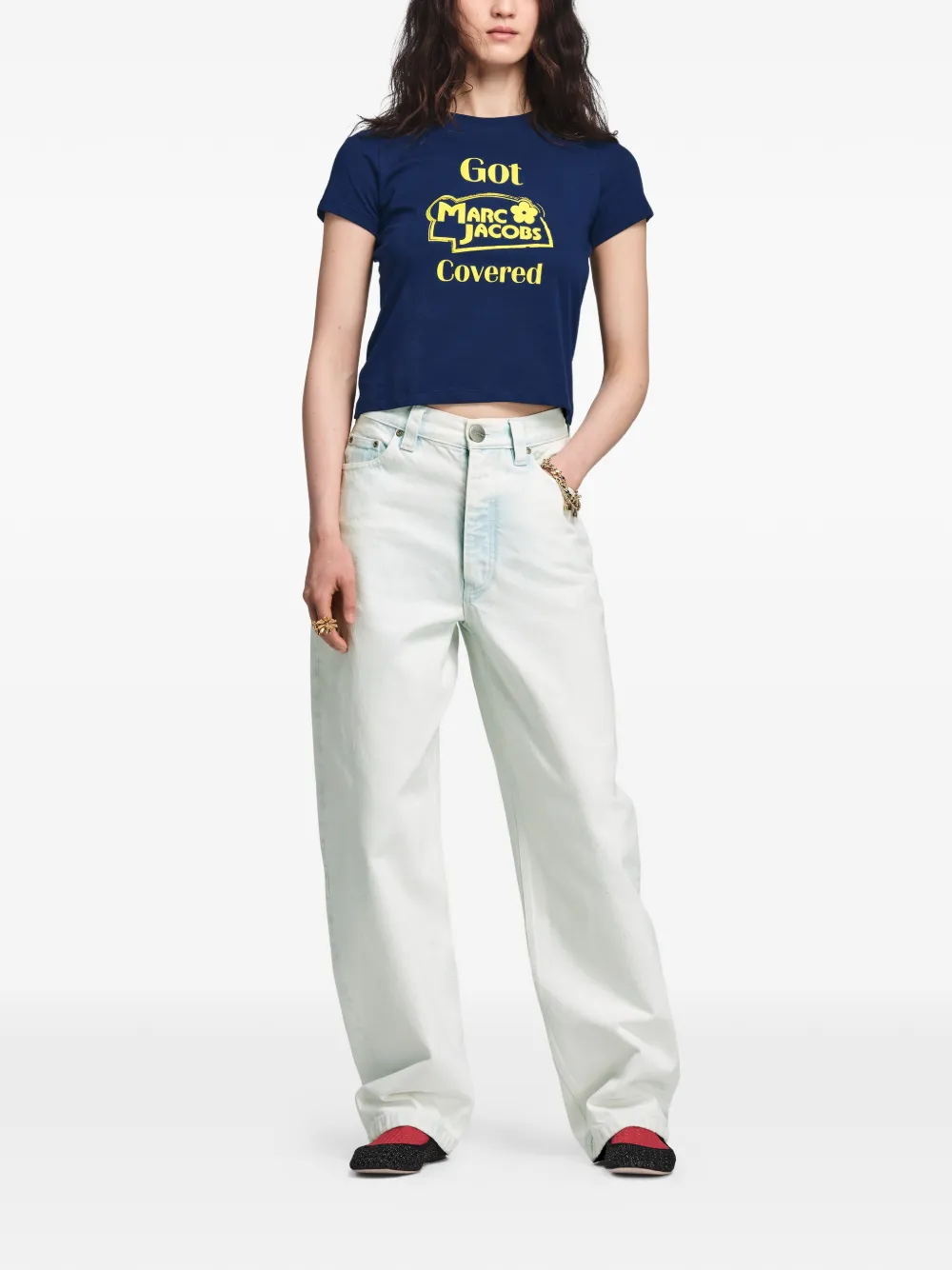  Marc Jacobs Vaqueros Bow - Azul 