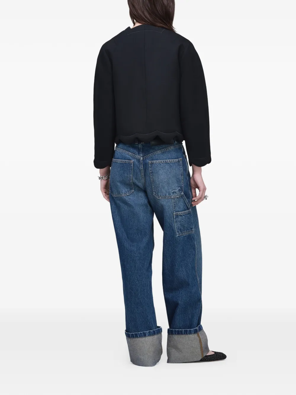 Marc Jacobs Jack met gewelfde afwerking Zwart
