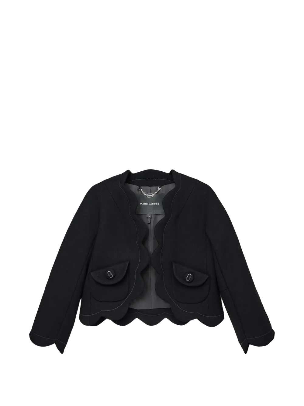 Marc Jacobs Jack met gewelfde afwerking Zwart