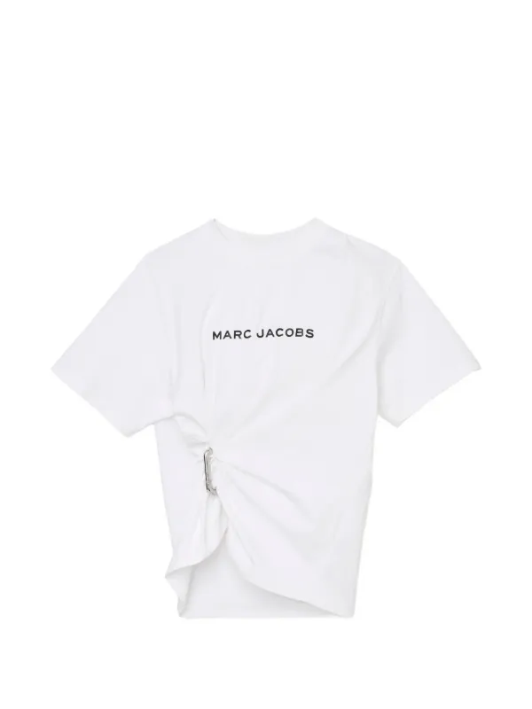 Marc Jacobs ポップ J マーク ドレープ ボクシーTシャツ | ホワイト