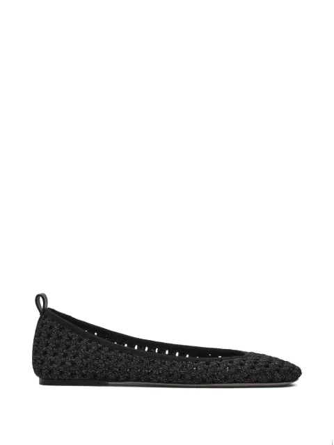 Marc Jacobs flats de crochet con agujetas