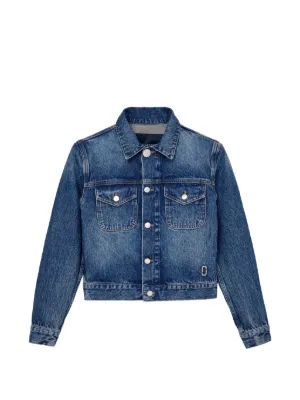 Marc Jacobs ダメージ デニムジャケット | ブルー | FARFETCH JP