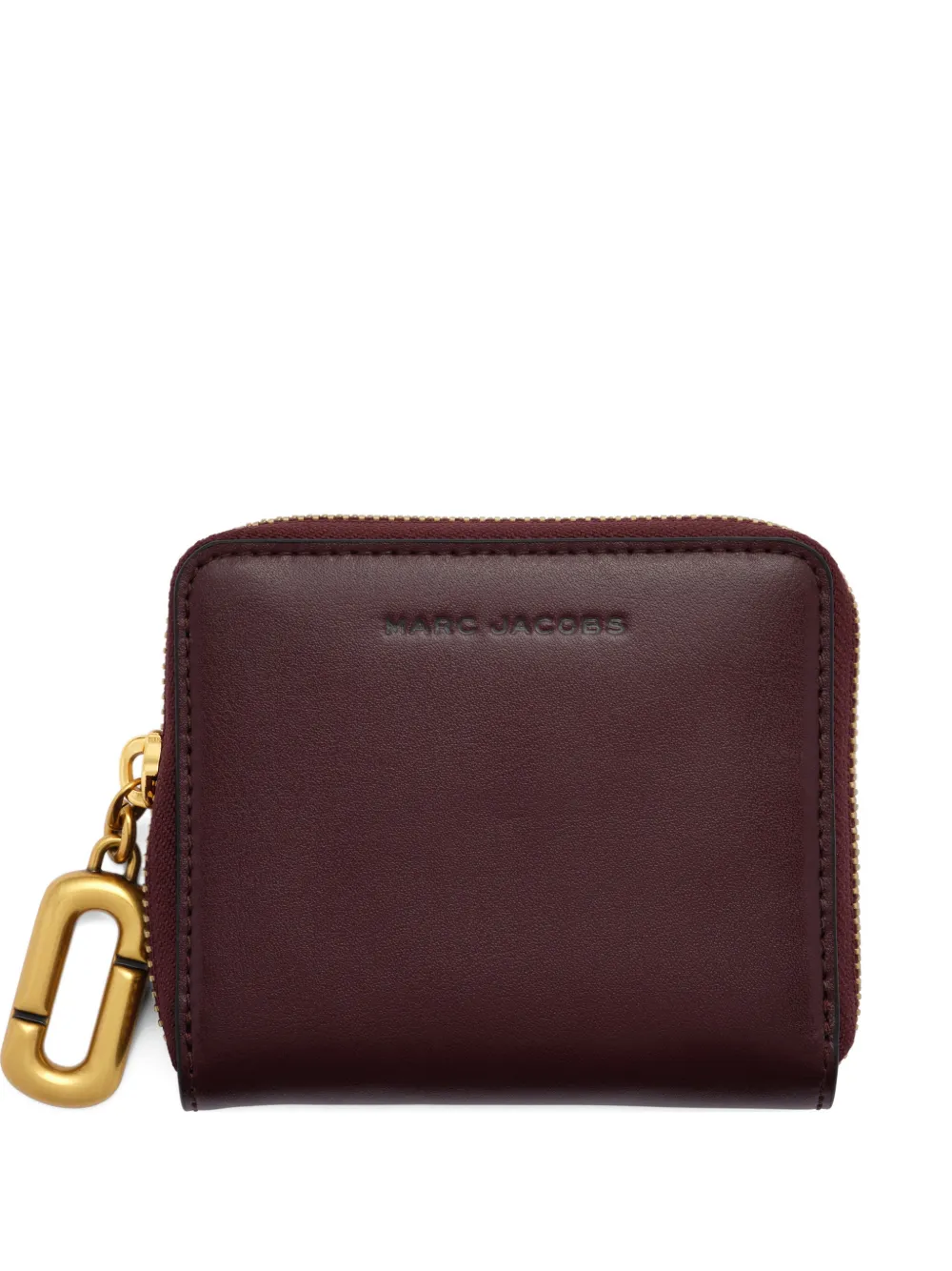 Marc Jacobs The Pop J-Marc slim compact wallet - Braun