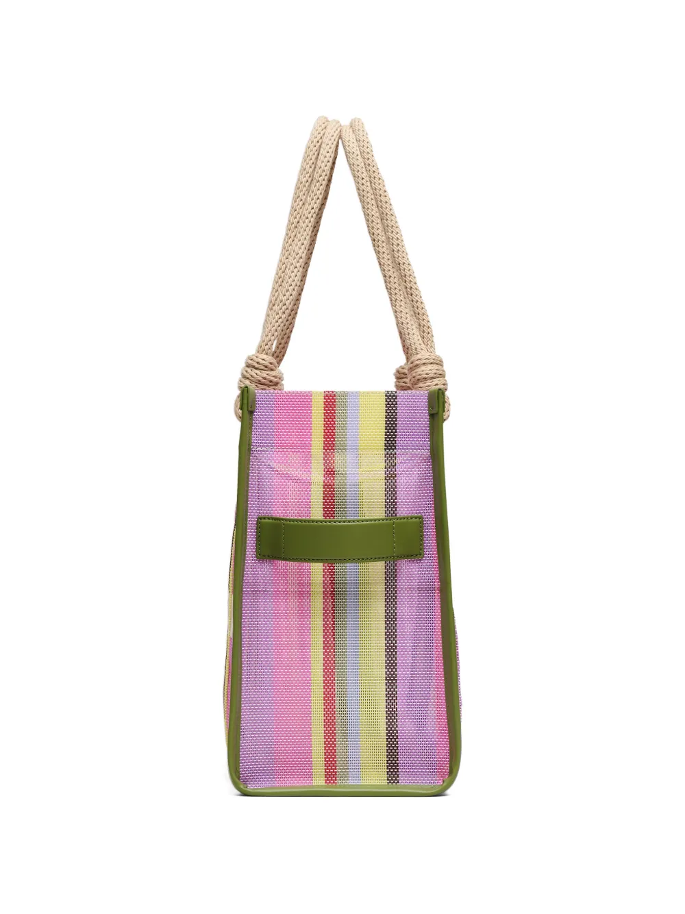Marc Jacobs Grote The Stripe mesh shopper Paars