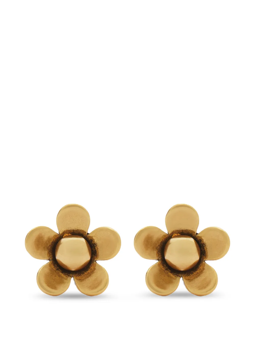 Marc Jacobs Daisy stud earrings - Gold