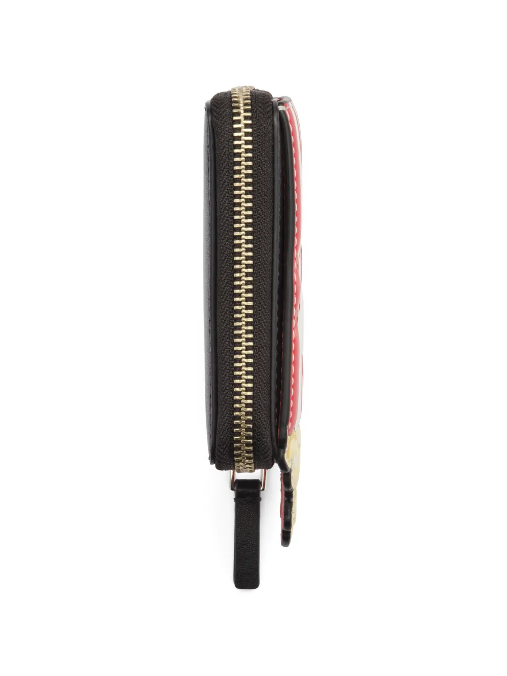 Marc Jacobs Portemonnee met popcorn-patch Zwart