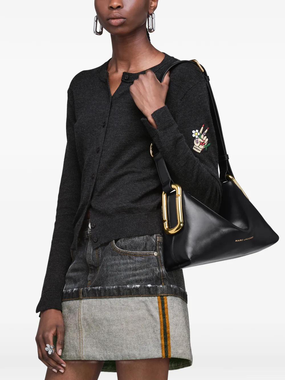 Marc Jacobs Medium Scene schoudertas Zwart