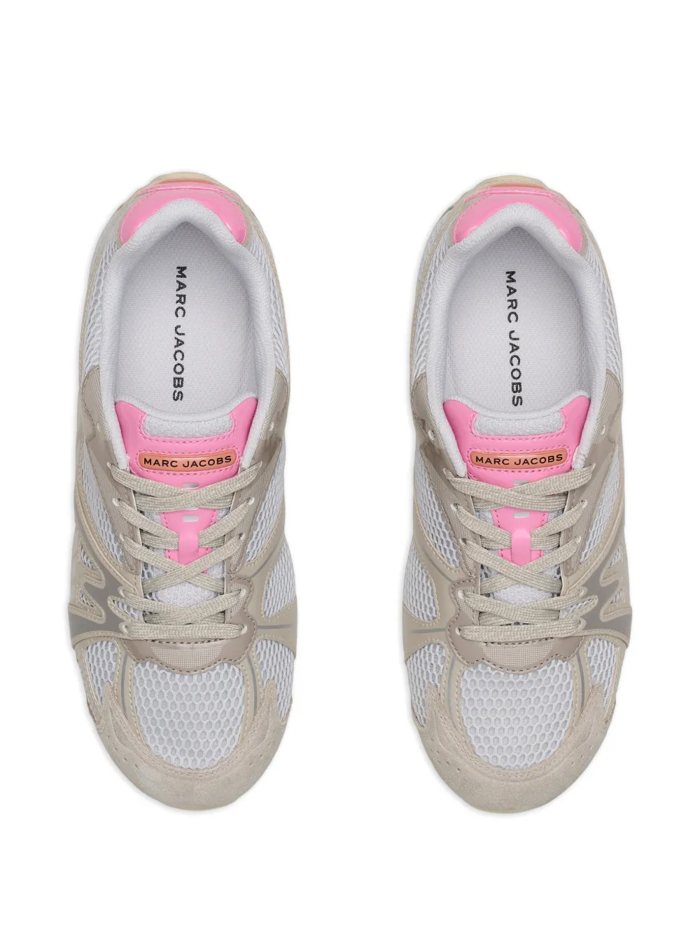 Marc Jacobs lace-up sneakers Beige