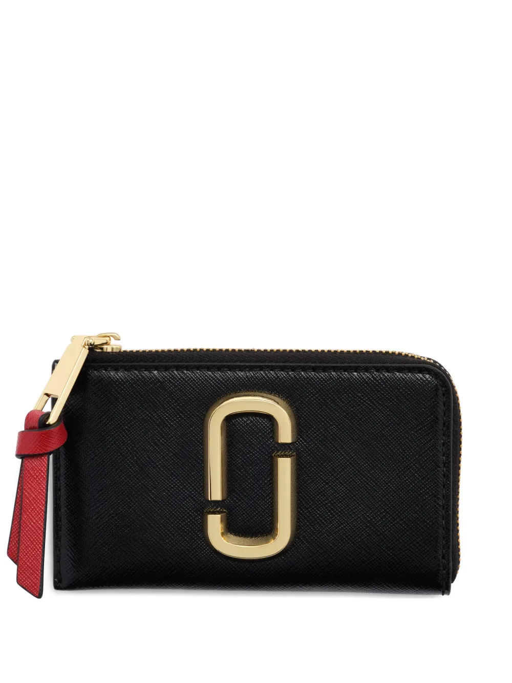 Marc Jacobs The Snapshot J-Marc top-zip wallet - Marrone