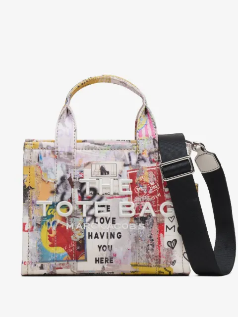 Marc Jacobs The Pop Americana canvas small tote bag