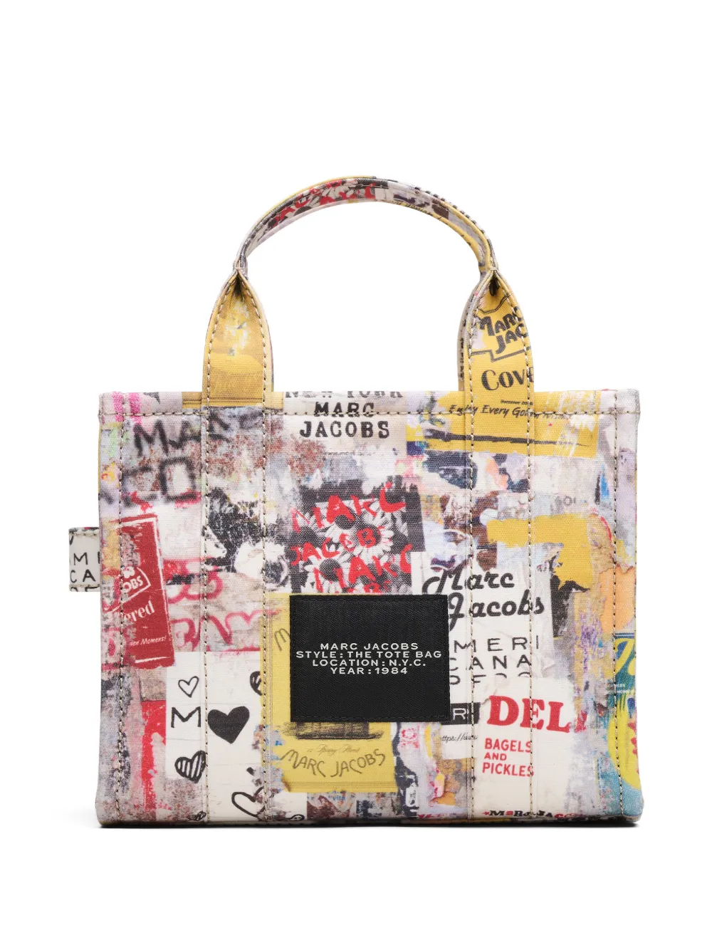 Marc Jacobs ザ ポップ アメリカーナ キャンバス ハンドバッグ S