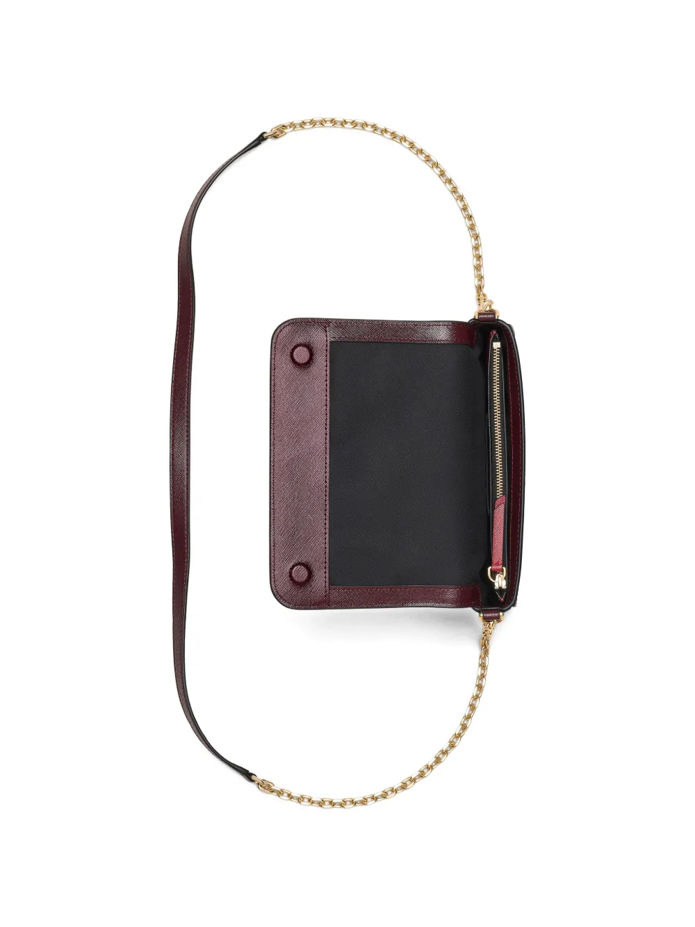 Marc Jacobs The Snapshot portemonnee met ketting Zwart