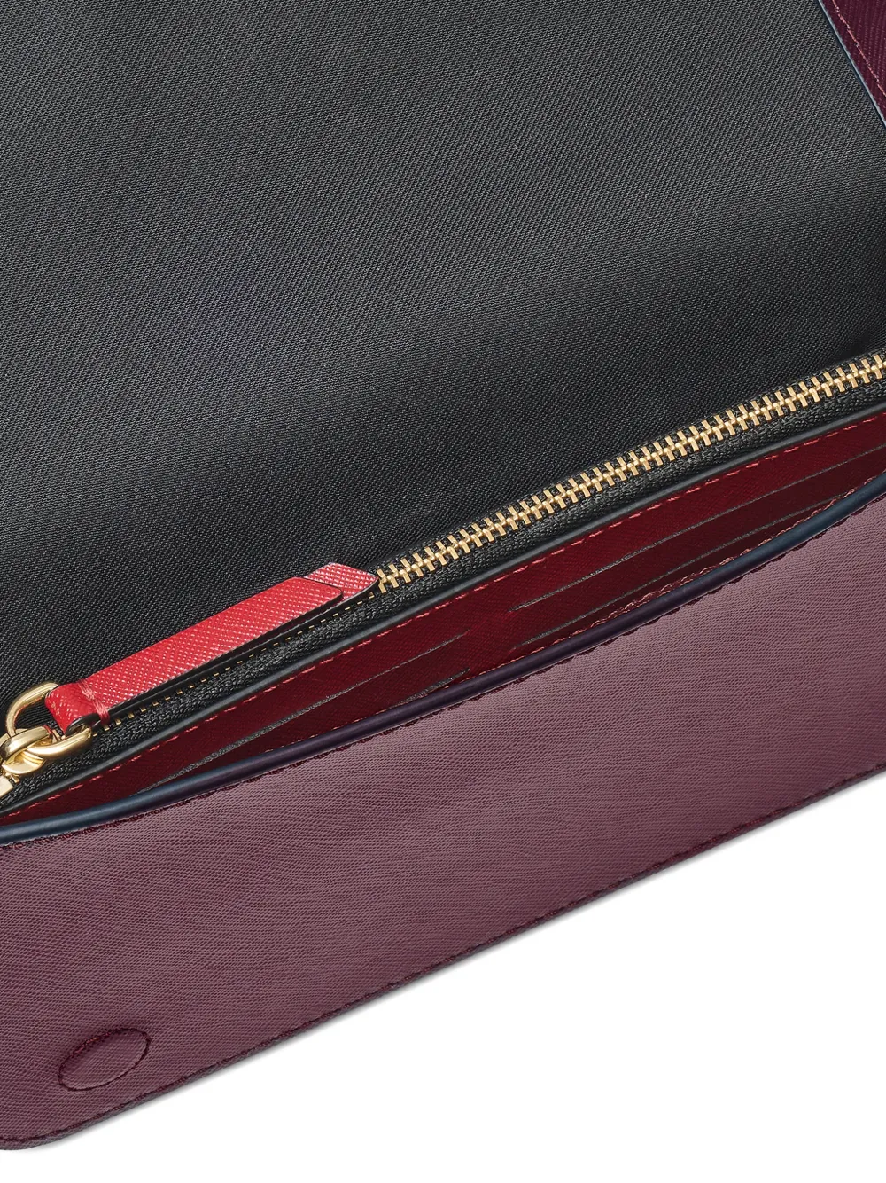 Marc Jacobs The Snapshot portemonnee met ketting Zwart