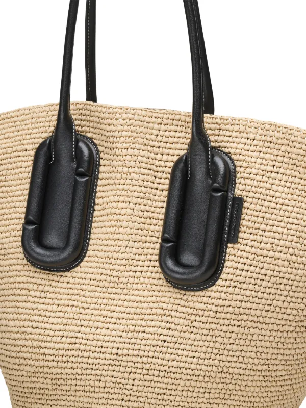 Marc Jacobs The Straw Tote Bag | Neutrals | FARFETCH