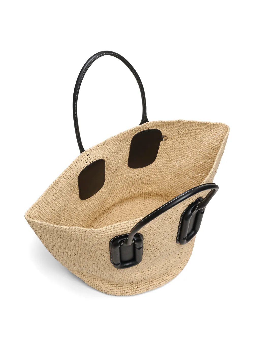 Marc Jacobs Babe geweven shopper Beige