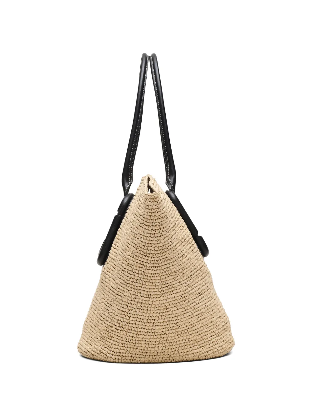 Marc Jacobs Babe geweven shopper Beige