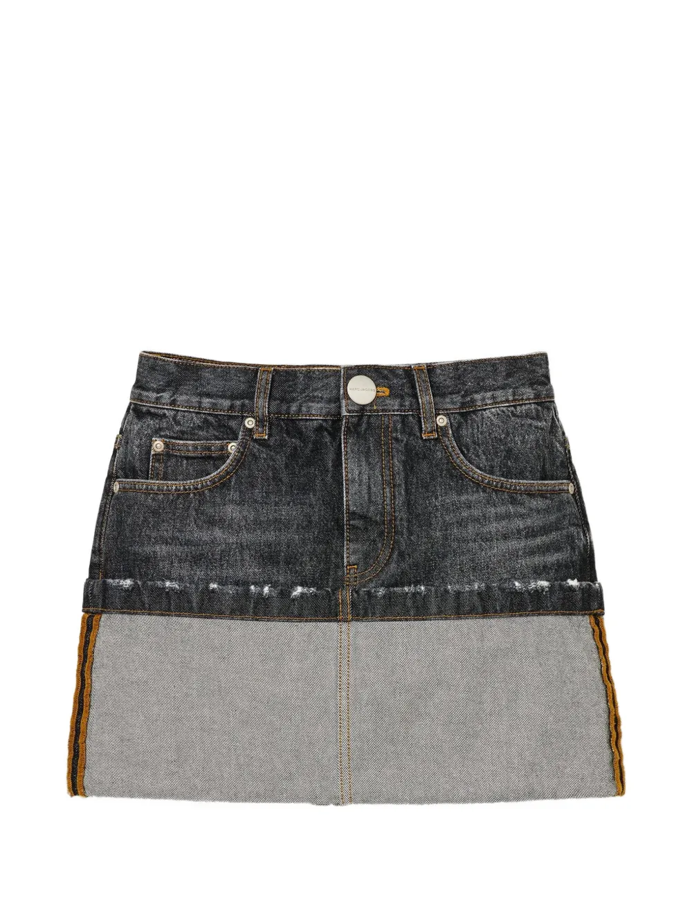 Marc Jacobs Mini-rok met cuffs Grijs