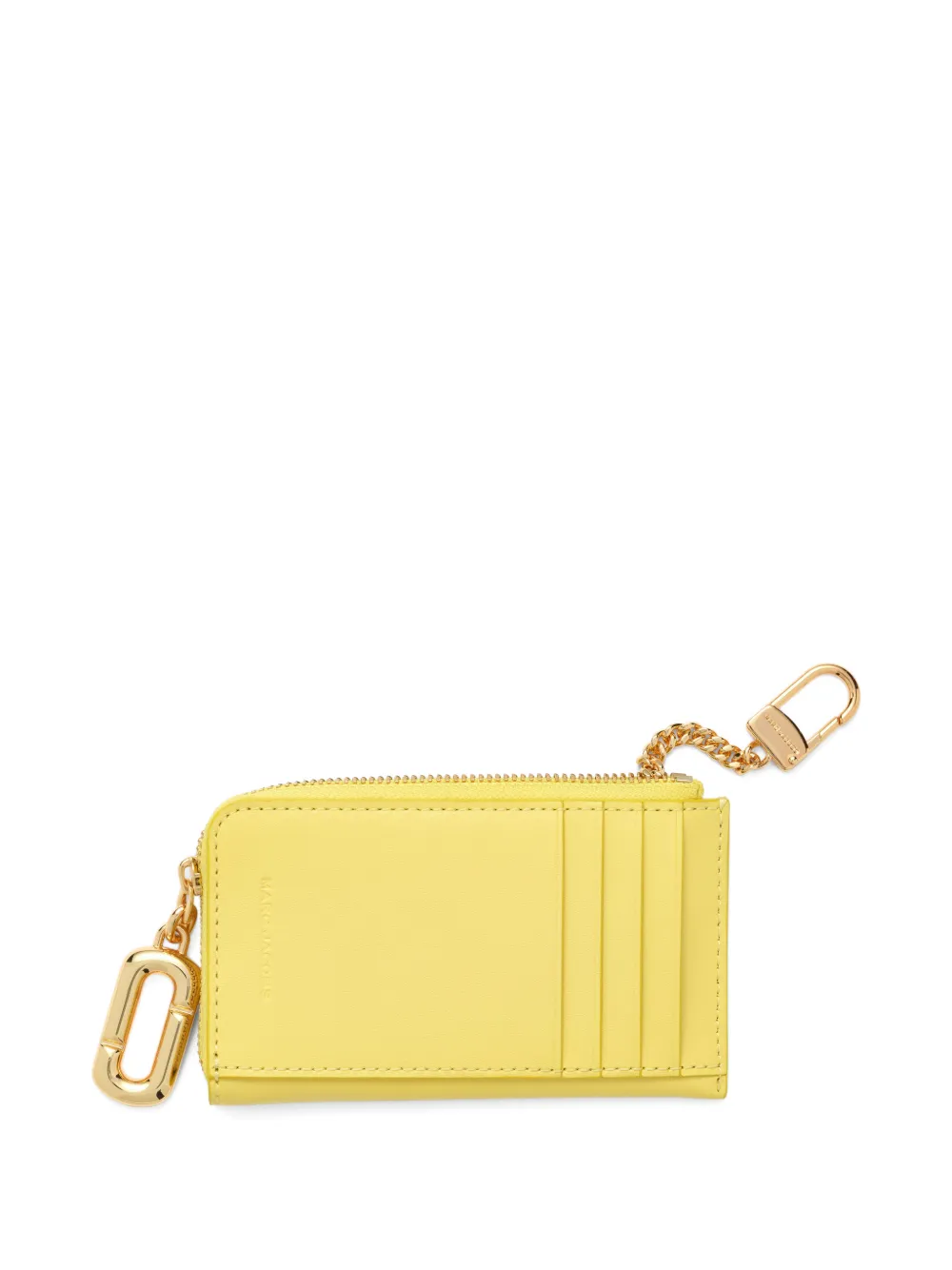 Marc Jacobs The J Marc J-Marc portemonnee met rits Geel