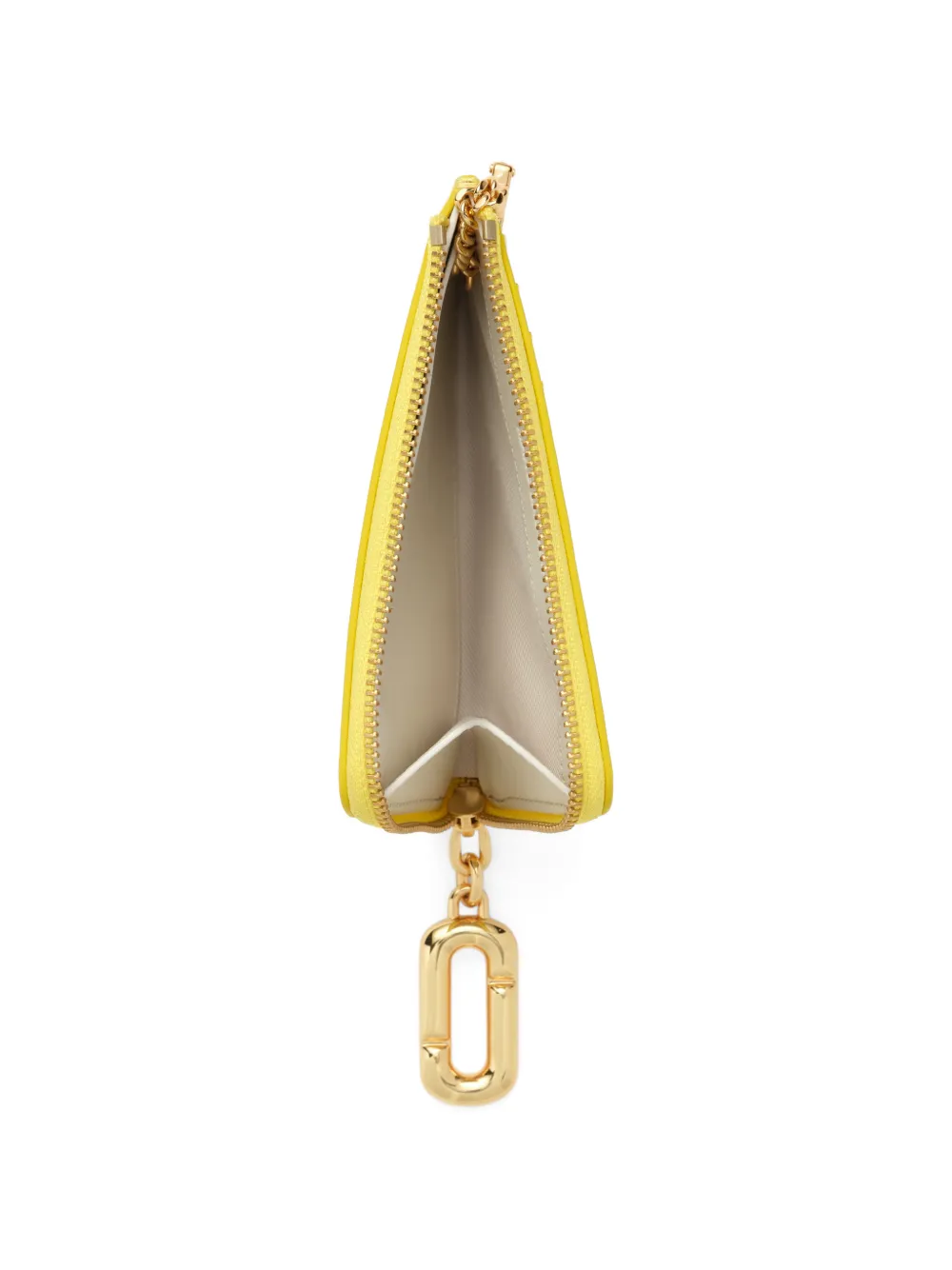 Marc Jacobs The J Marc J-Marc portemonnee met rits Geel