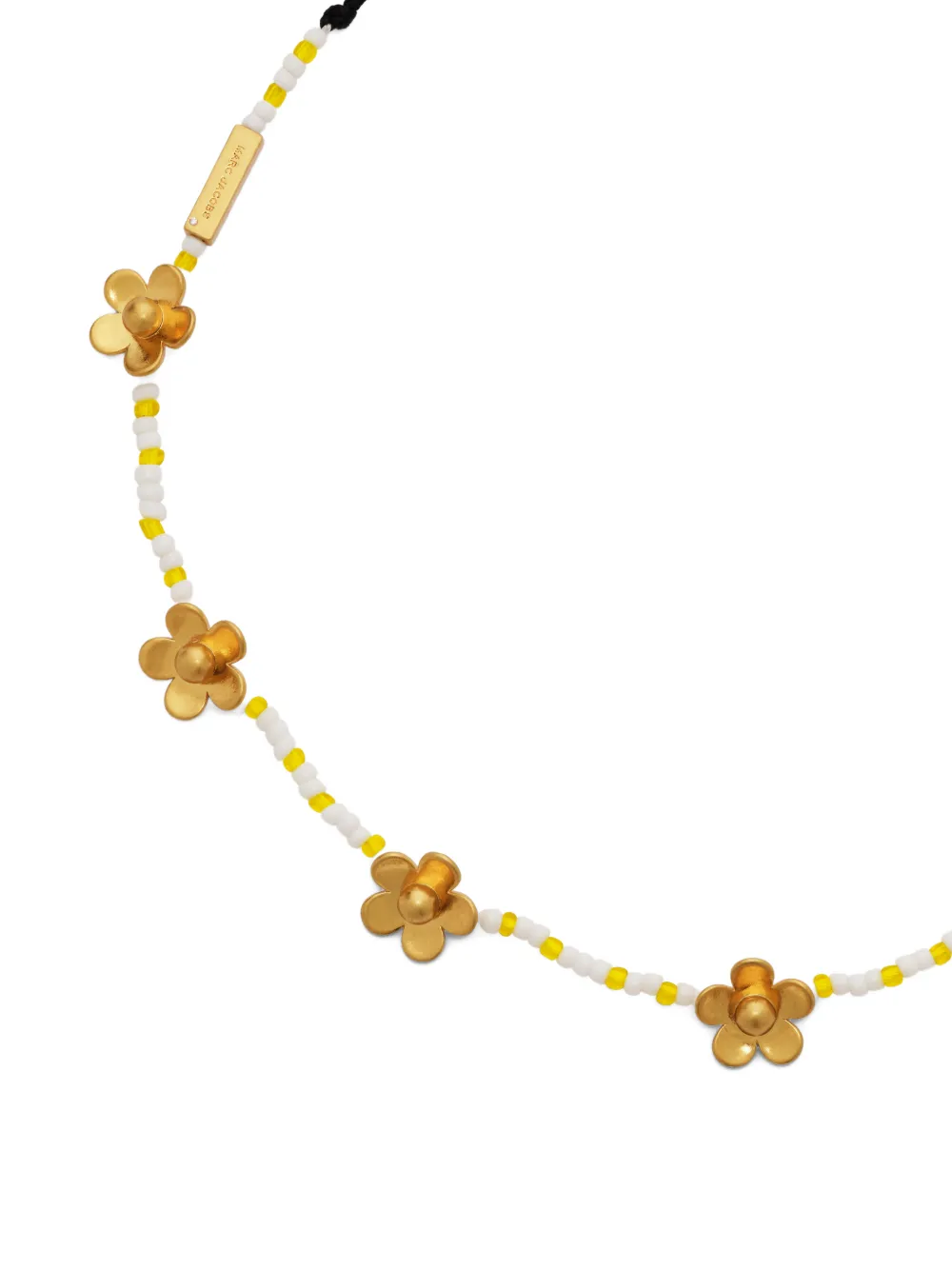  Marc Jacobs Collar Daisy Con Cuentas - Dorado 