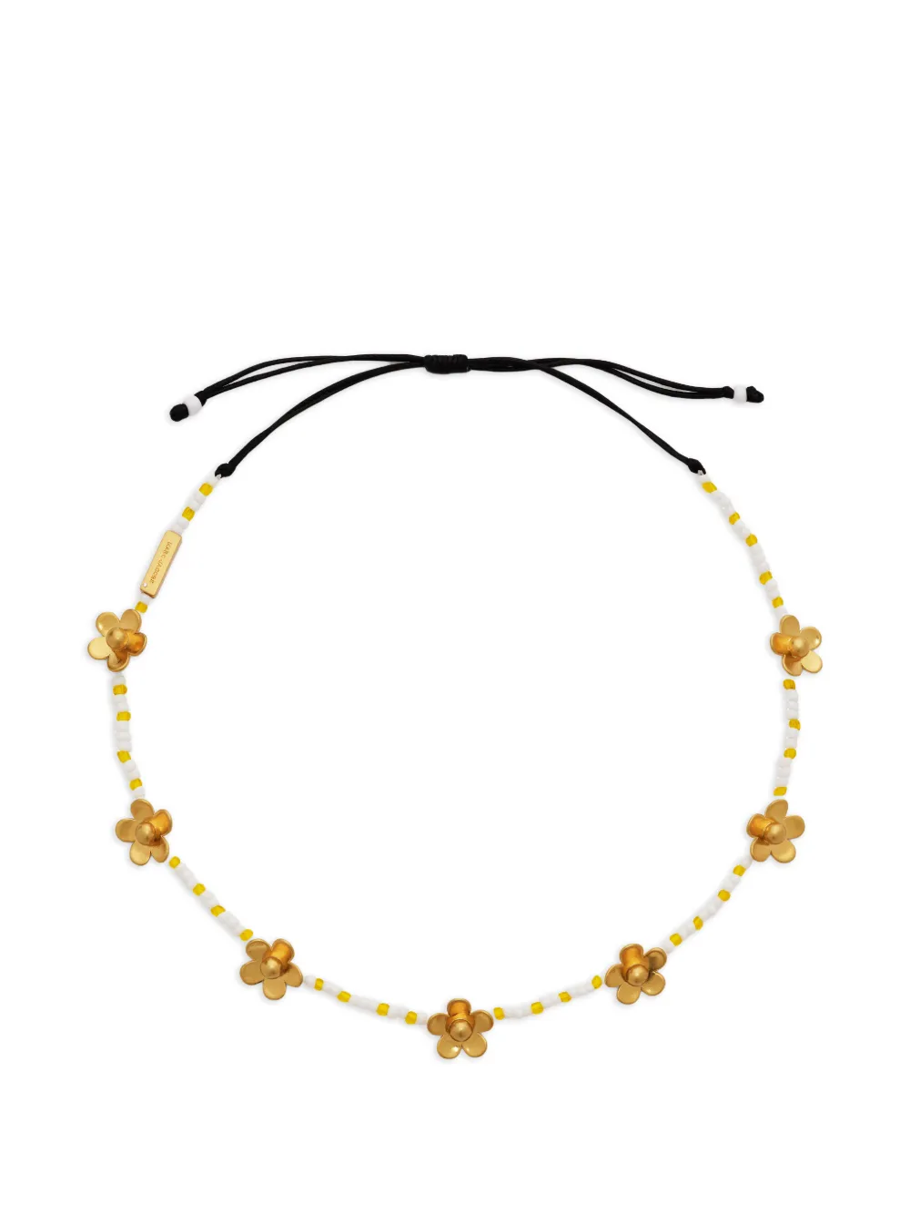 Marc Jacobs Daisy beaded necklace - Oro
